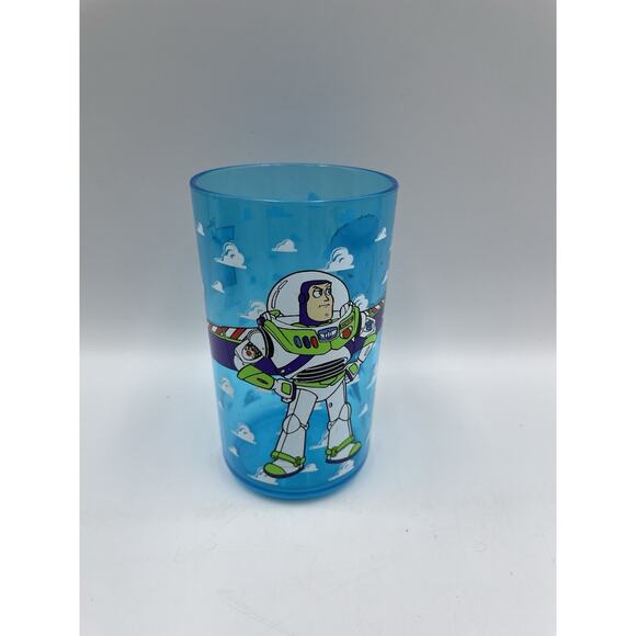 Vintage Toy Story Woody & Buzz Lightyear Small Blue W/ Cloud Pattern - Picture 4 of 7